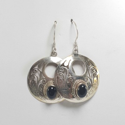 Silver Earring-19456