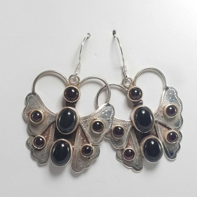 Silver Earring-19457