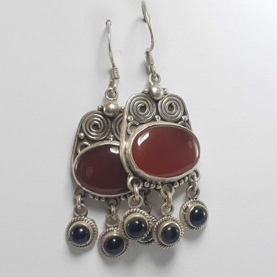 Silver Earring-19467