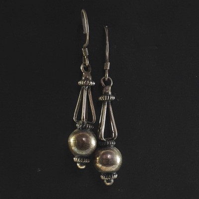 Silver Earring-19473