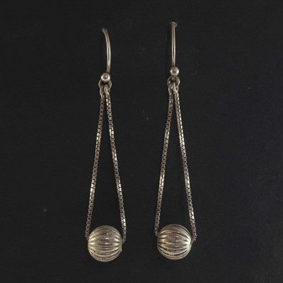 Silver Earring-19479