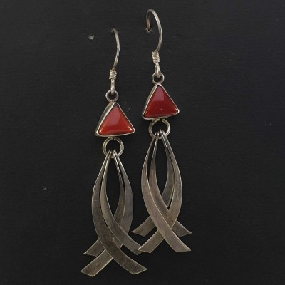 Silver Earring-19501