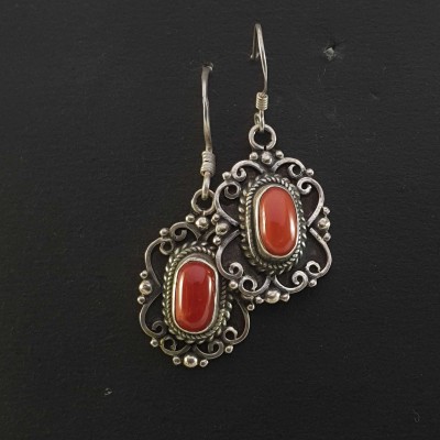 Silver Earring-19506