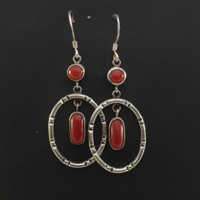 Silver Earring-19507