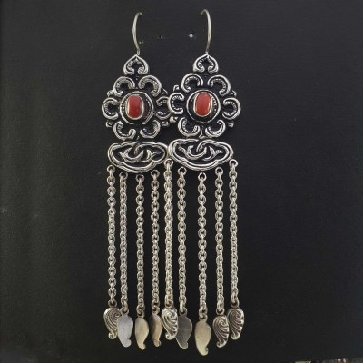 Silver Earring-19513