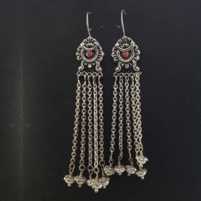 Silver Earring-19515