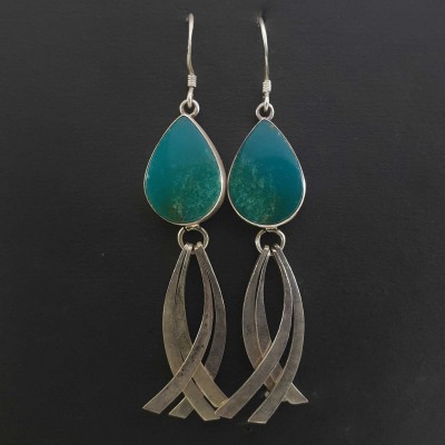 Silver Earring-19534
