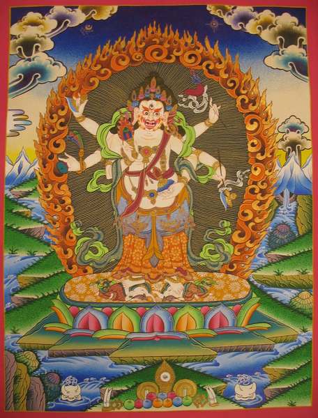 White Mahakala-21133