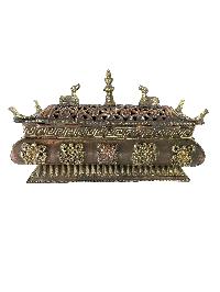 Hand Beaten Metal Incense Burner