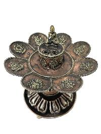 Hand Beaten Metal Incense Burner