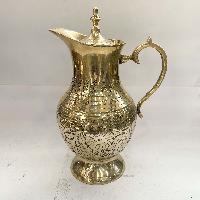 Water Serving Set With Jug, Square[serving Tray] And [five Glasses]