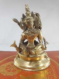 Buddhist Statue Of Vajrasattva With Consort [shakti], [glossy], [free Patina Finishing], [choice Of Material]