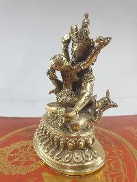 Buddhist Statue Of Vajrasattva With Consort [shakti], [glossy], [free Patina Finishing], [choice Of Material]