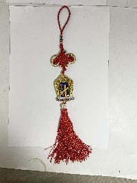 Buddhist Ritual Wall Hanging With Kalachakra Design