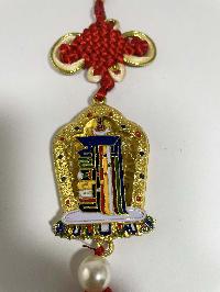 Buddhist Ritual Wall Hanging With Kalachakra Design