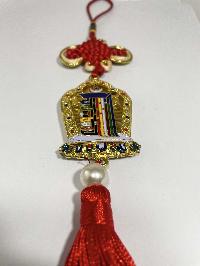 Buddhist Ritual Wall Hanging With Kalachakra Design