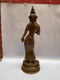 [master Quality], Buddhist Statue Of Padmapanai Lokeshvar, [chocolate Oxidized]