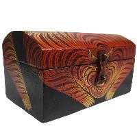 thumb2-Wooden Tibetan Box-24672