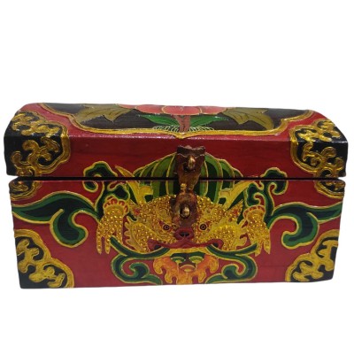 Wooden Tibetan Box-24673