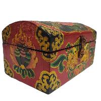 thumb2-Wooden Tibetan Box-24673