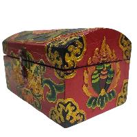 thumb3-Wooden Tibetan Box-24673