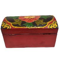 thumb4-Wooden Tibetan Box-24673