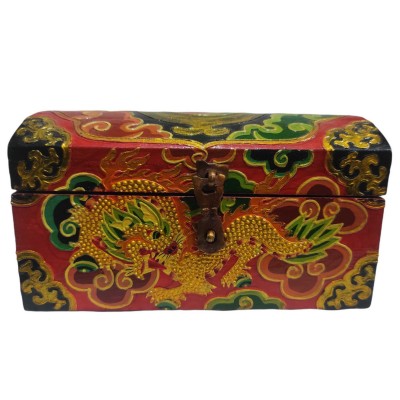 Wooden Tibetan Box-24674