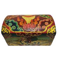 thumb1-Wooden Tibetan Box-24675