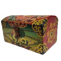 thumb3-Wooden Tibetan Box-24675