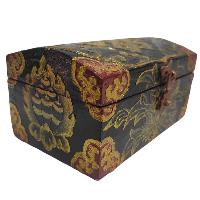 thumb2-Wooden Tibetan Box-24676