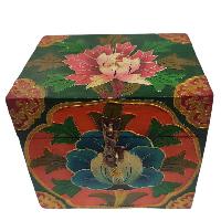 thumb4-Wooden Tibetan Box-24678