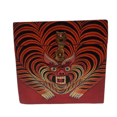 Wooden Tibetan Box-24679