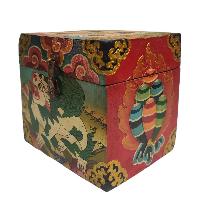 thumb3-Wooden Tibetan Box-24680
