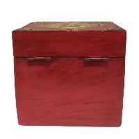 thumb4-Wooden Tibetan Box-24681