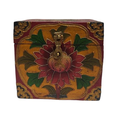 Wooden Tibetan Box-24682