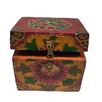 thumb1-Wooden Tibetan Box-24682