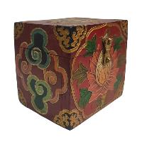 thumb1-Wooden Tibetan Box-24683