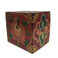 thumb2-Wooden Tibetan Box-24683