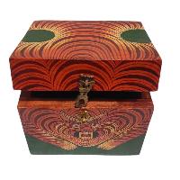 thumb4-Wooden Tibetan Box-24684