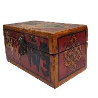 thumb3-Wooden Tibetan Box-24686