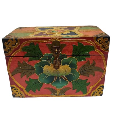 Wooden Tibetan Box-24687