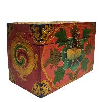 thumb2-Wooden Tibetan Box-24687