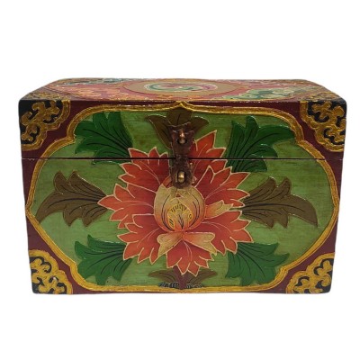 Wooden Tibetan Box-24688