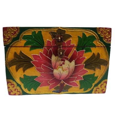 Wooden Tibetan Box-24689