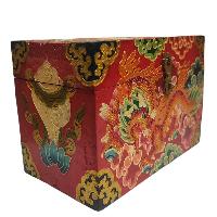 thumb2-Wooden Tibetan Box-24691