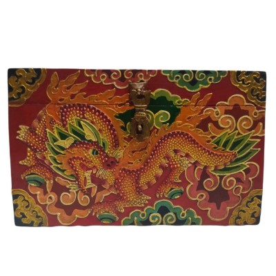 Wooden Tibetan Box-24692