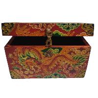 thumb1-Wooden Tibetan Box-24692
