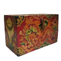 thumb2-Wooden Tibetan Box-24692