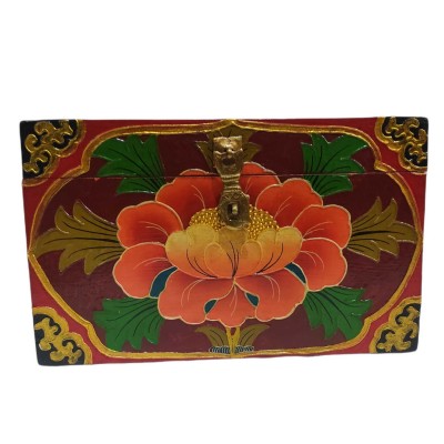 Wooden Tibetan Box-24693