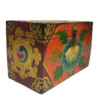 thumb1-Wooden Tibetan Box-24695